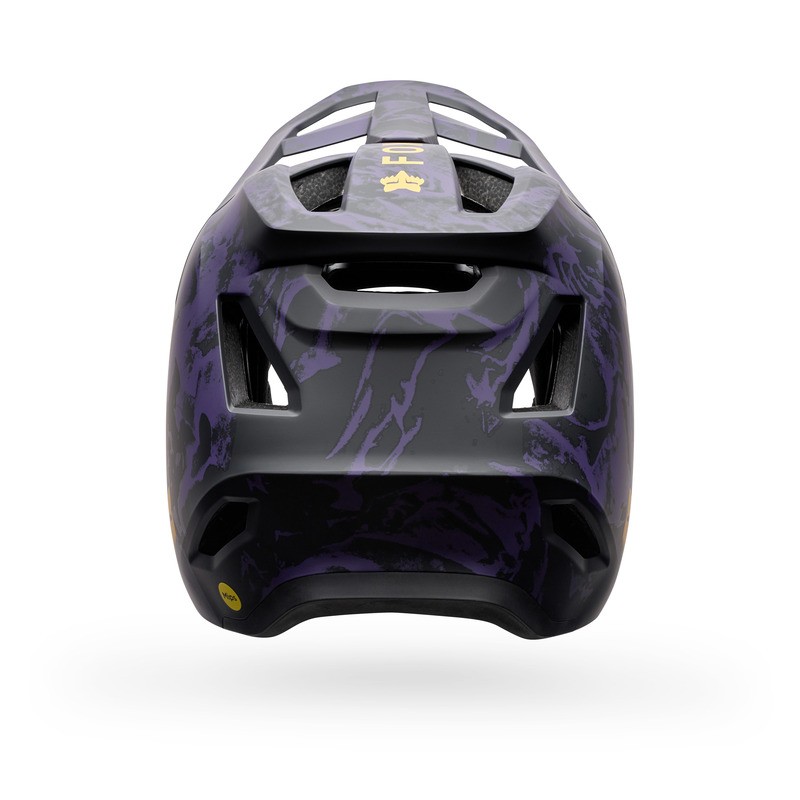 KASK ROWEROWY FOX RAMPAGE IMG PRINT PLUM L