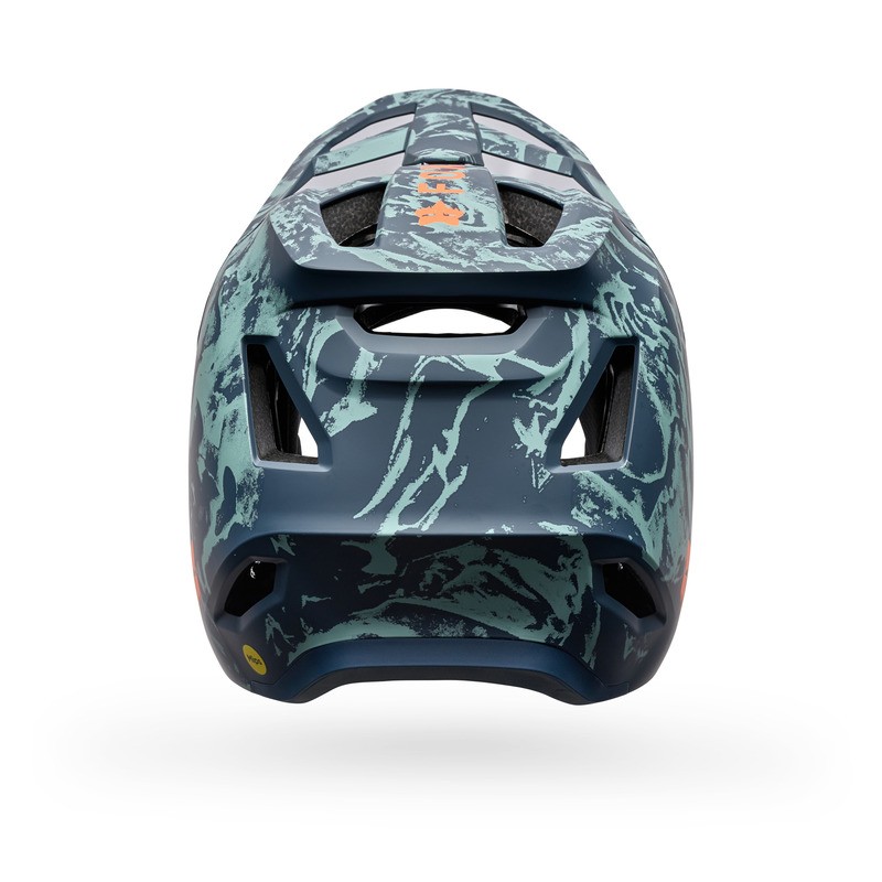 KASK ROWEROWY FOX RAMPAGE IMG PRINT ARCTIC BLUE XL