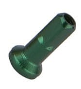 Nyple CNSPOKE AN12 12mm aluminiowe zielone 144szt.