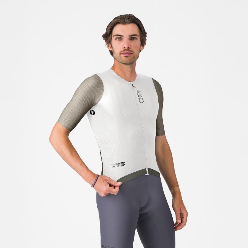 Koszulka kolarska Corretto, ivory/clay-black, rozmiar L