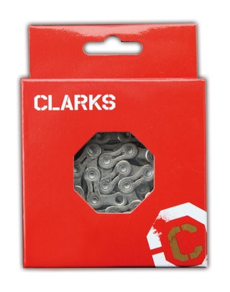 Łańcuch rowerowy CLARK'S YBN CL20 RB SHIMANO SRAM (5-6 Biegów, 1/2"x3/32", dł.116ogniw, szer.7.8mm, spinka do łańcucha) Antykorozyjny