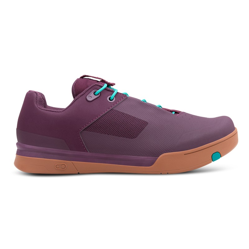 BUTY CRANKBROTHERS MALLET LACE PURPLE TEAL BLUE - GUM OUTSOLE 11.5 (45 EU)
