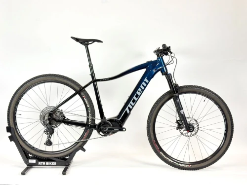 Rower elektryczny eMTB 29" E-PEAK EP6 black-blue, M (po testach, stan dobry, widoczne umiarkowane ślady użytkowania)