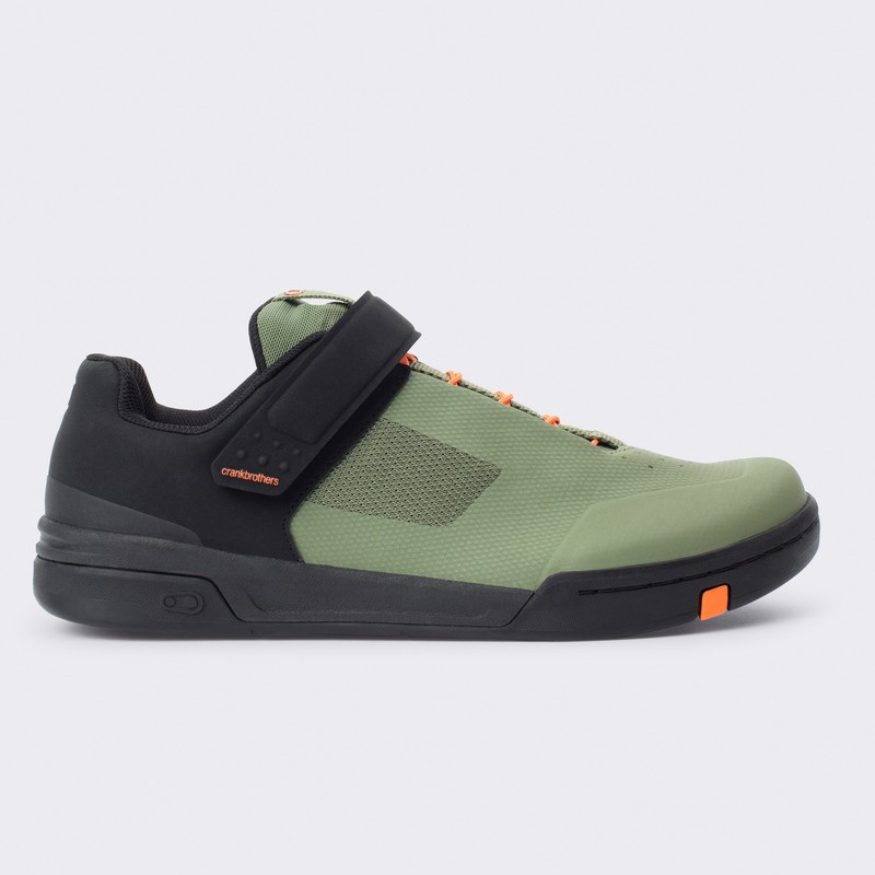 BUTY CRANKBROTHERS STAMP SPEEDLACE GREEN ORANGE - BLACK OUTSOLE 10.5 (44 EU)
