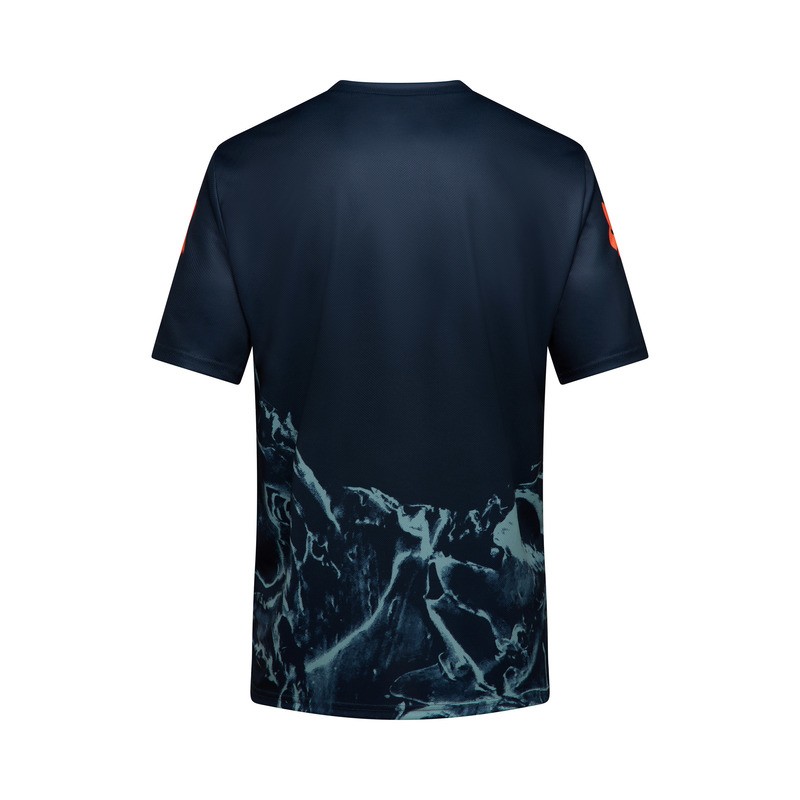KOSZULKA ROWEROWA JUNIOR FOX RANGER IMG PRINT ARCTIC BLUE YL