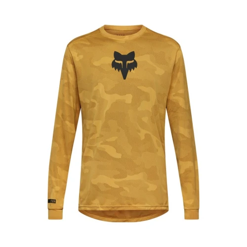 KOSZULKA ROWEROWA Z DŁUGIM RĘKAWEM FOX RANGER TRU DRI BRONZE L