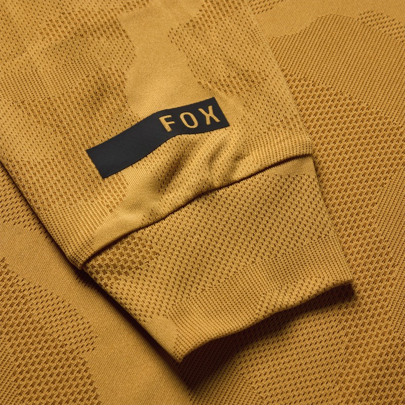 KOSZULKA ROWEROWA Z DŁUGIM RĘKAWEM FOX RANGER TRU DRI BRONZE L