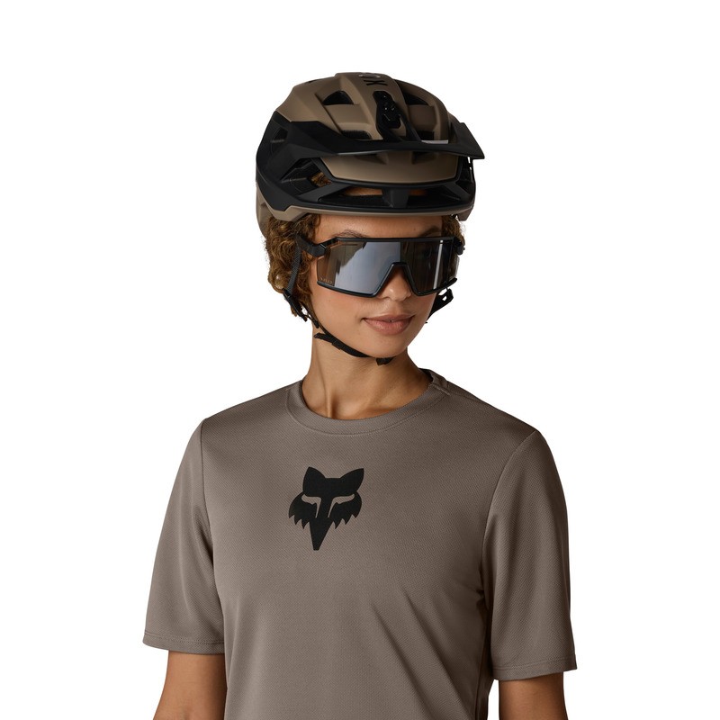 KOSZULKA ROWEROWA DAMSKA FOX RANGER WORDMARK HEAD NUTMEG M