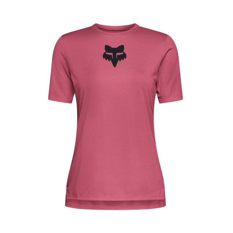 KOSZULKA ROWEROWA DAMSKA FOX RANGER WORDMARK HEAD BERRY M