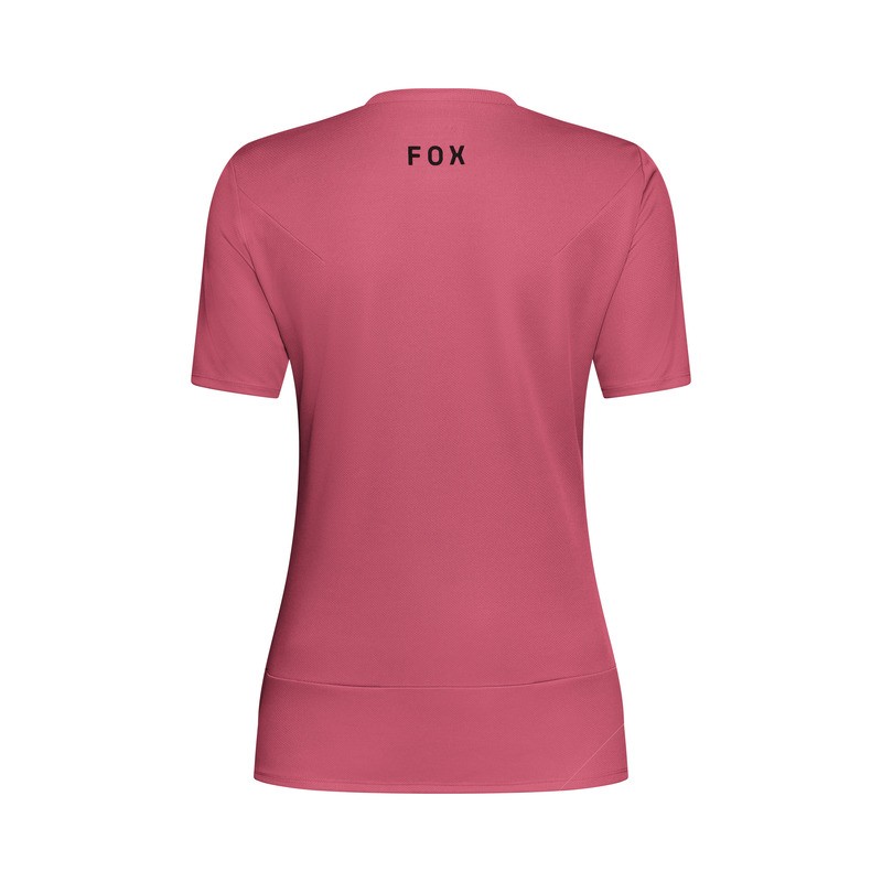 KOSZULKA ROWEROWA DAMSKA FOX RANGER WORDMARK HEAD BERRY M
