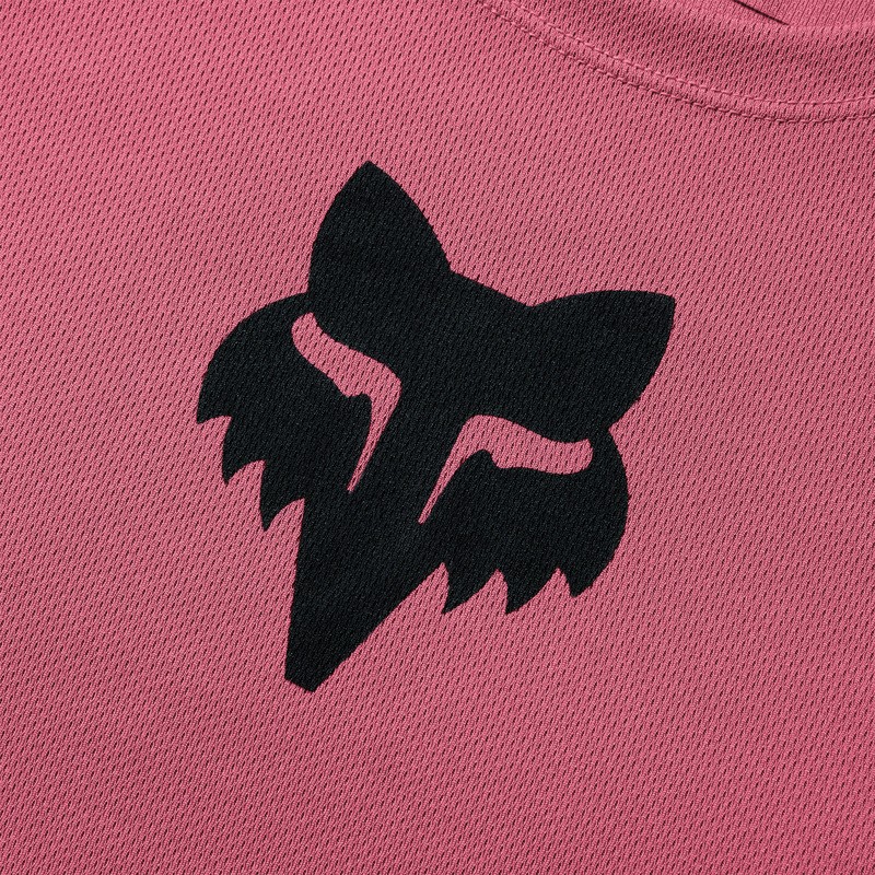 KOSZULKA ROWEROWA DAMSKA FOX RANGER WORDMARK HEAD BERRY M