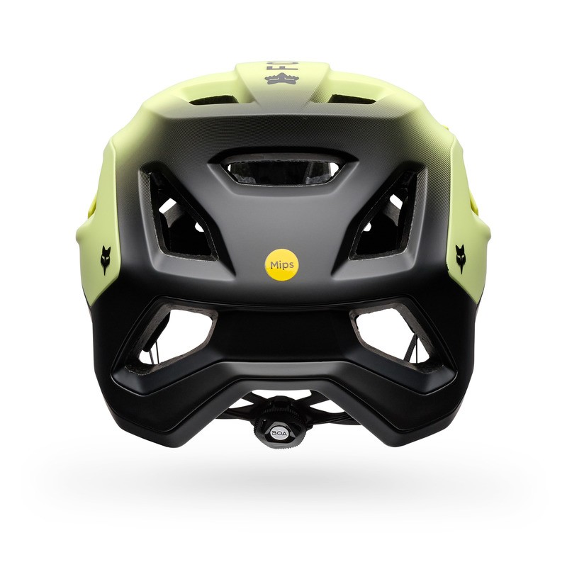 KASK ROWEROWY FOX SPEEDFRAME PRO BACKFADE LIME S