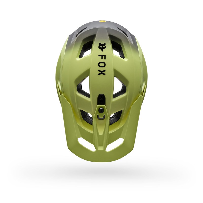 KASK ROWEROWY FOX SPEEDFRAME PRO BACKFADE LIME M