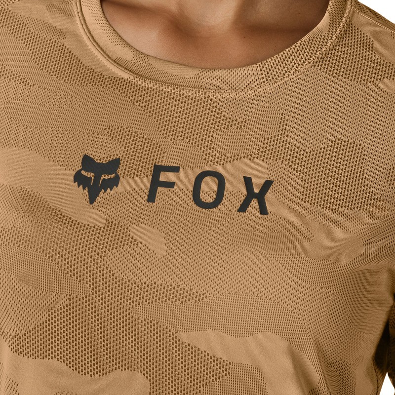KOSZULKA ROWEROWA Z DŁUGIM RĘKAWEM DAMSKA FOX RANGER TRU DRI NUTMEG S