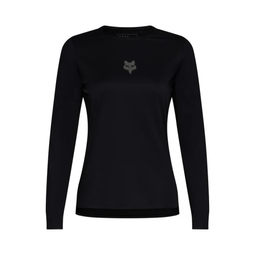 KOSZULKA ROWEROWA Z DŁUGIM RĘKAWEM DAMSKA FOX FLEXAIR BLACK S