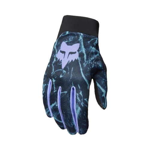 RĘKAWICE ROWEROWE DAMSKIE FOX RANGER IMAGE PRINT ARCTIC BLUE M