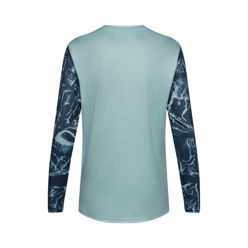KOSZULKA ROWEROWA Z DŁUGIM RĘKAWEM FOX RANGER IMG PRINT ARCTIC BLUE L
