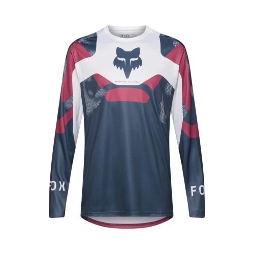 KOSZULKA ROWEROWA Z DŁUGIM RĘKAWEM FOX RANGER TACTILE WHITE S