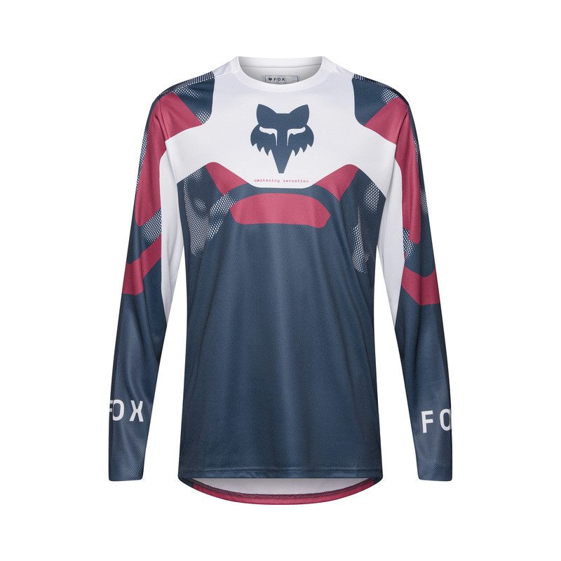 KOSZULKA ROWEROWA Z DŁUGIM RĘKAWEM FOX RANGER TACTILE WHITE M