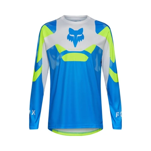 KOSZULKA ROWEROWA Z DŁUGIM RĘKAWEM FOX RANGER TACTILE BLUE JEWEL L