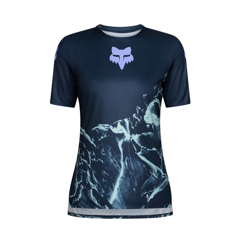 KOSZULKA ROWEROWA DAMSKA FOX RANGER IMG PRINT ARCTIC BLUE M