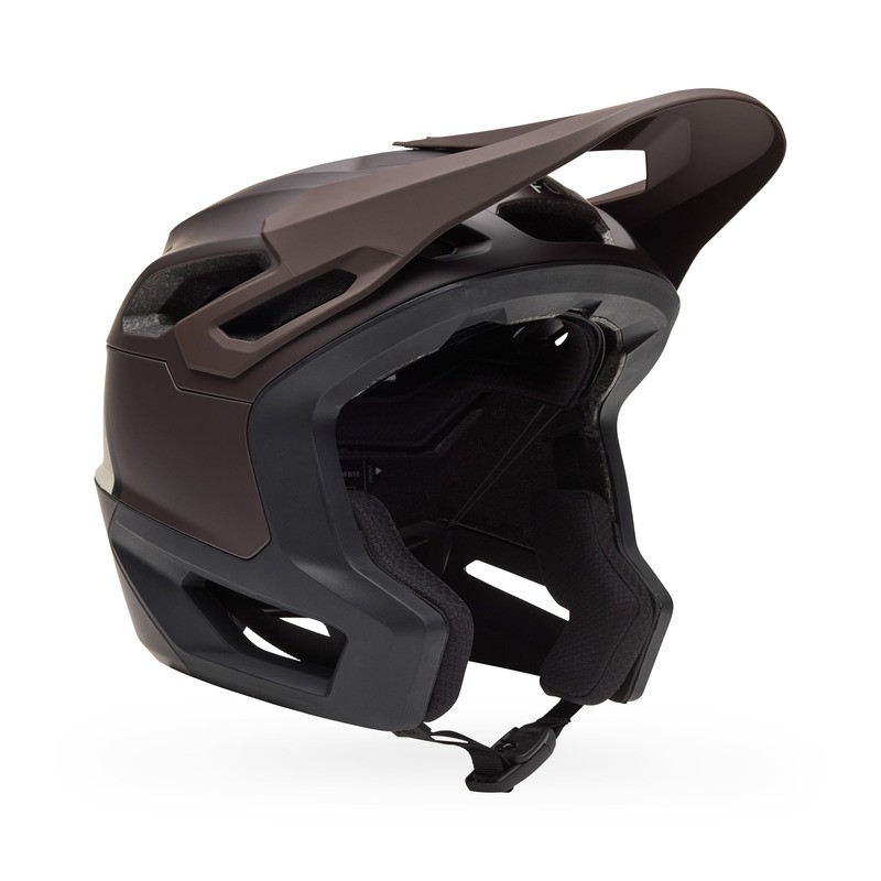 KASK ROWEROWY FOX DROPFRAME PRO GRID COCOA L