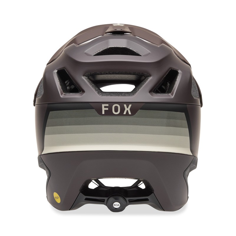 KASK ROWEROWY FOX DROPFRAME PRO GRID COCOA L