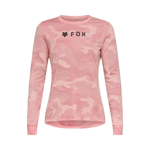 KOSZULKA ROWEROWA Z DŁUGIM RĘKAWEM DAMSKA FOX RANGER TRU DRI BERRY XS