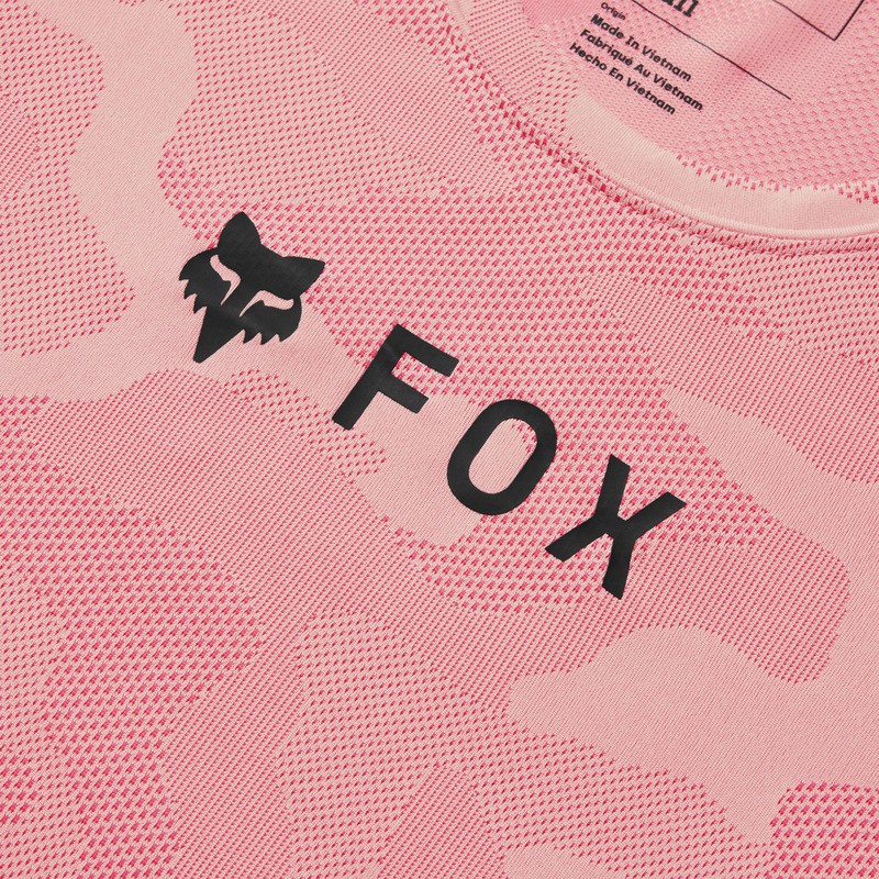 KOSZULKA ROWEROWA Z DŁUGIM RĘKAWEM DAMSKA FOX RANGER TRU DRI BERRY XS