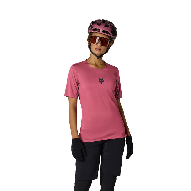 KOSZULKA ROWEROWA DAMSKA FOX FLEXAIR BERRY L