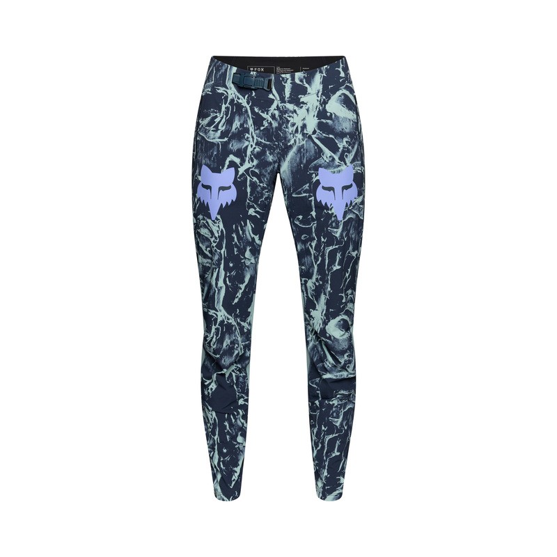 SPODNIE ROWEROWE DAMSKIE FOX RANGER IMAGE PRINT ARCTIC BLUE 6