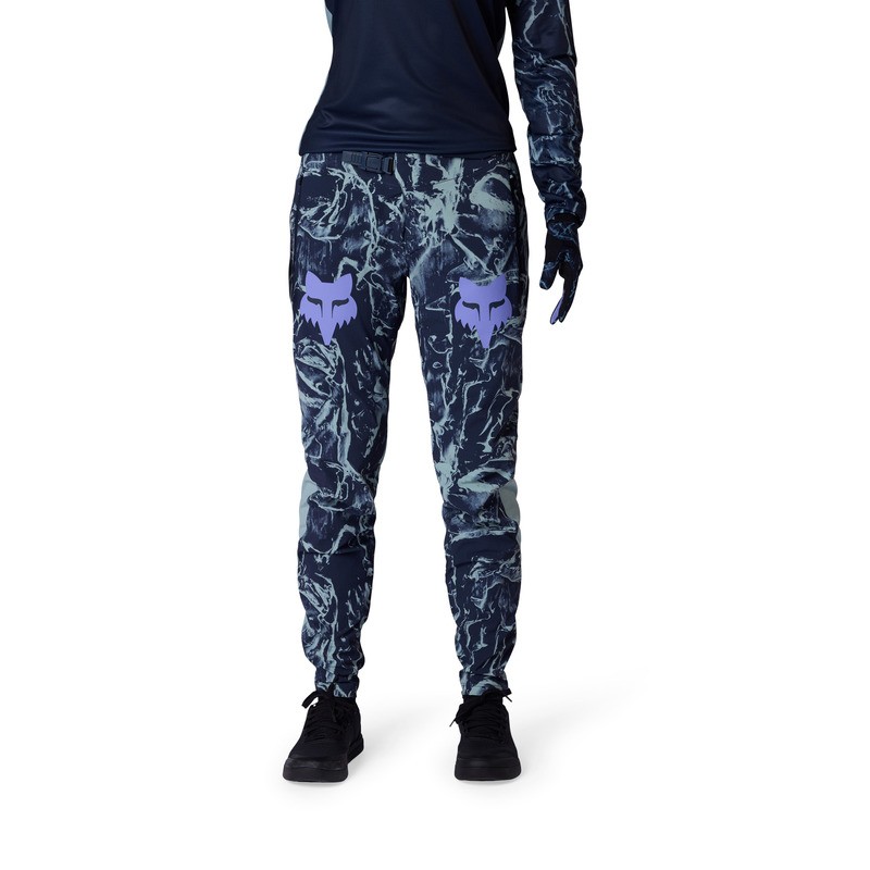 SPODNIE ROWEROWE DAMSKIE FOX RANGER IMAGE PRINT ARCTIC BLUE 6