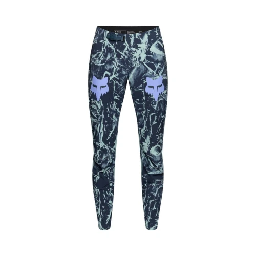 SPODNIE ROWEROWE DAMSKIE FOX RANGER IMAGE PRINT ARCTIC BLUE 10