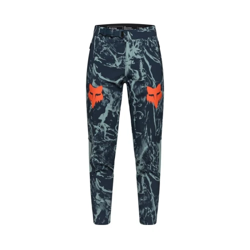 SPODNIE ROWEROWE JUNIOR FOX RANGER IMAGE PRINT ARCTIC BLUE 28