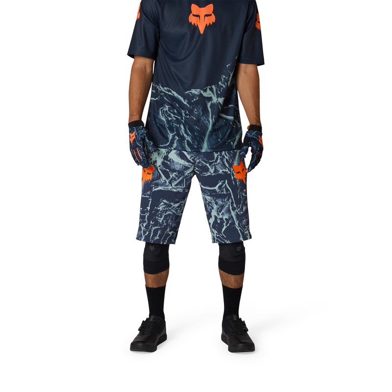 SPODENKI ROWEROWE FOX RANGER IMAGE PRINT ARCTIC BLUE 32