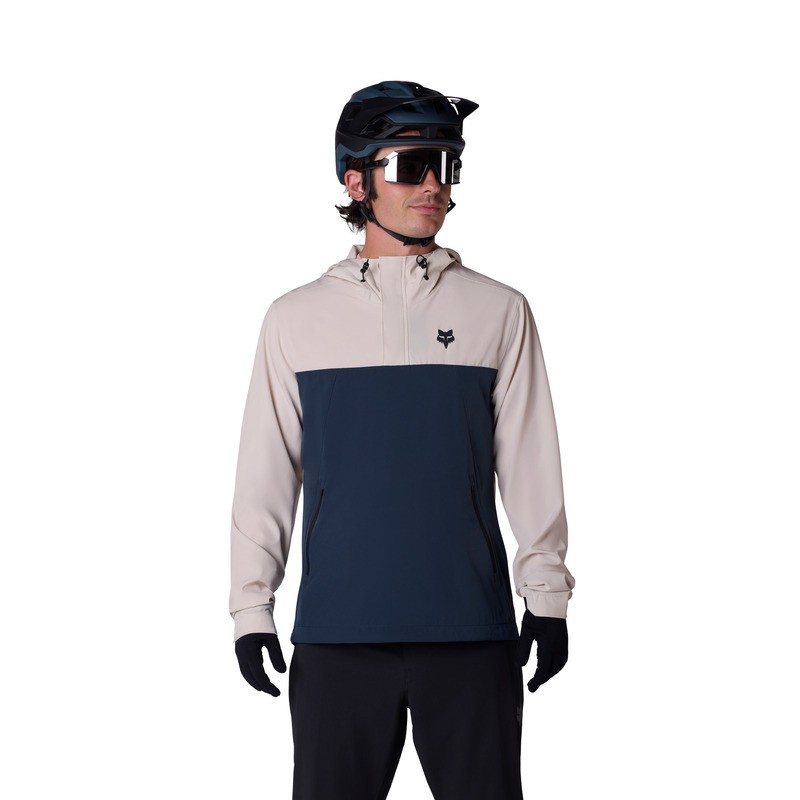 KURTKA ROWEROWA FOX RANGER WIND PULLOVER CHALK XL