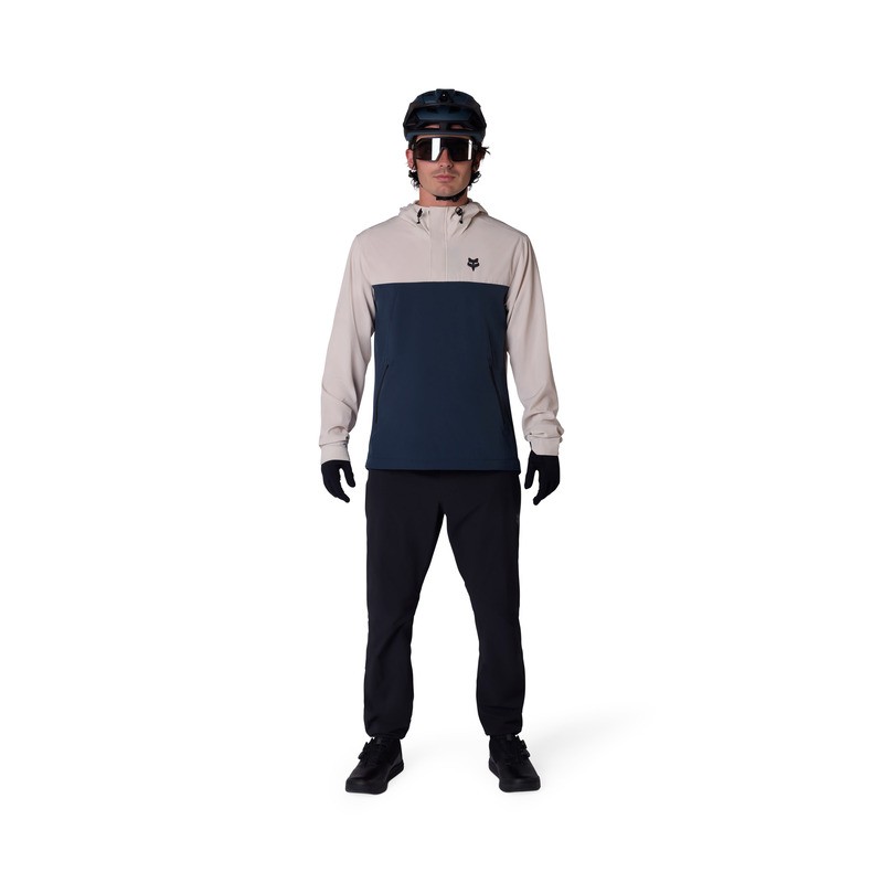 KURTKA ROWEROWA FOX RANGER WIND PULLOVER CHALK XL