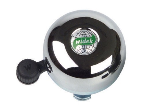 Dzwonek rowerowy WIDEK BRASS BELL chromowy pudełko 12szt. (NEW)