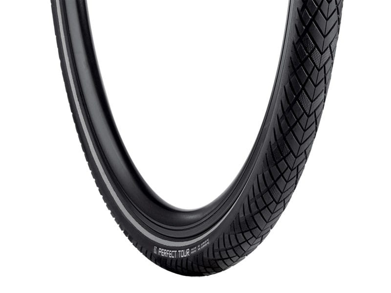 Opona gravel VREDESTEIN PERFECT TOUR 28x1.50 (40-622) drut wkładka antyprzebiciowa refleks czarna (NEW)