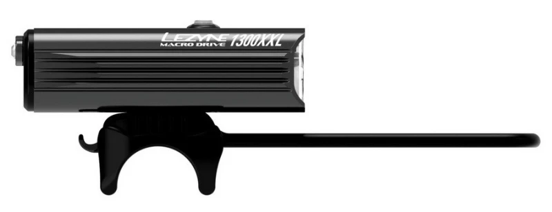 Lampka przednia LEZYNE LED MACRO DRIVE 1300XL 1300 lumenów, usb czarna (NEW)