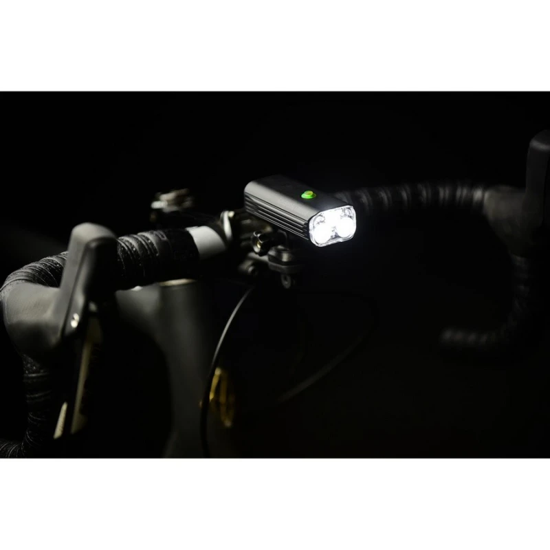 Lampka przednia LEZYNE LED MACRO DRIVE 1300XL 1300 lumenów, usb czarna (NEW)