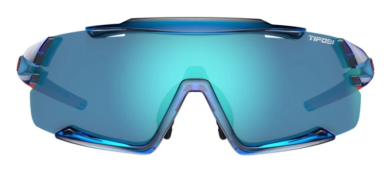Okulary TIFOSI AETHON CLARION crystal blue (3szkła 14,7% Clarion Blue, 41,4% AC Red, 95,6% Clear) (NEW)