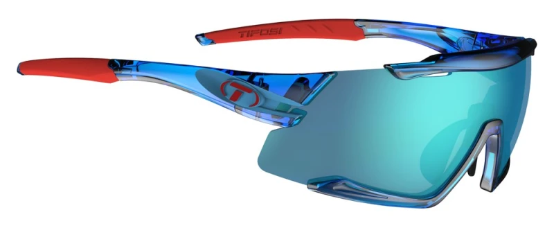 Okulary TIFOSI AETHON CLARION crystal blue (3szkła 14,7% Clarion Blue, 41,4% AC Red, 95,6% Clear) (NEW)