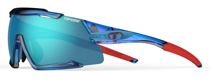 Okulary TIFOSI AETHON CLARION crystal blue (3szkła 14,7% Clarion Blue, 41,4% AC Red, 95,6% Clear) (NEW)