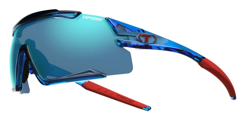 Okulary TIFOSI AETHON CLARION crystal blue (3szkła 14,7% Clarion Blue, 41,4% AC Red, 95,6% Clear) (NEW)