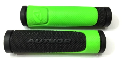 Chwyty kierownicy AUTHOR AGR-600 125mm czarno-szare