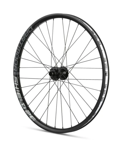 Koło Shield 26" przednie, 100x15/110x20mm, 32 otwory, czarne anodowane