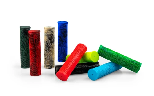 Chwyty kierownicy Maze Lite 125mm, red devil/czarne