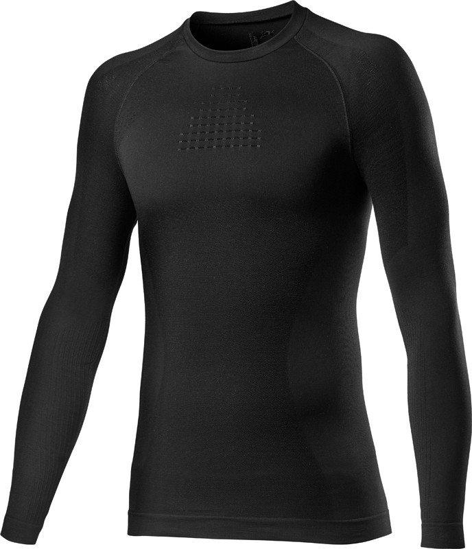 Podkoszulek Core Seamless, długi rękaw, czarny, rozmiar L/XL