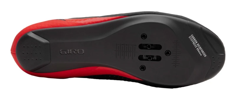 Buty męskie GIRO CADET CARBON black bright red roz.44